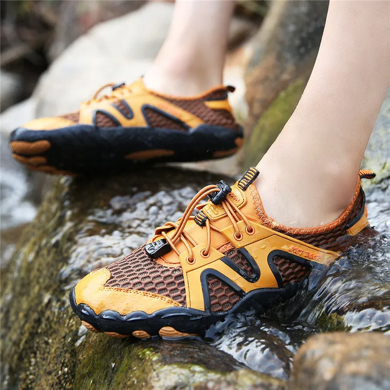 Versatile Amphibious Shoes for Hiking and Fishing