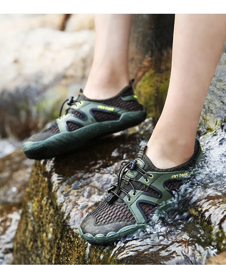 Versatile Amphibious Shoes for Hiking and Fishing