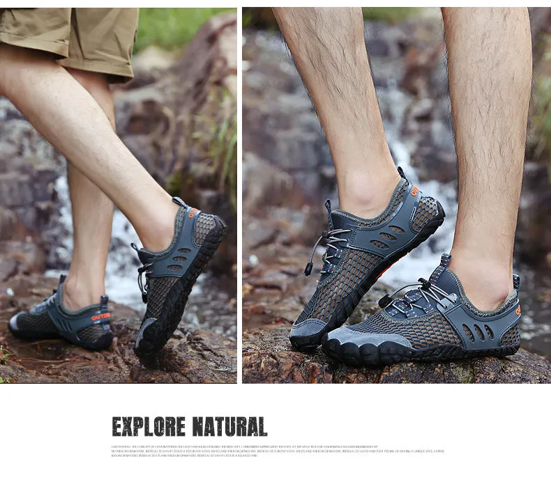 Versatile Outdoor Shoes for Water and Land