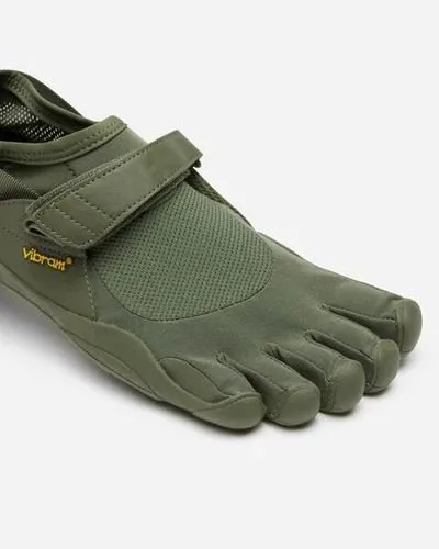 Vibram KSO VINTAGE Ladies Five Fingers Shoes Barefoot Feel Footwear - Military Green