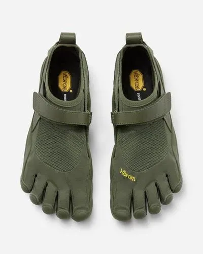 Vibram KSO VINTAGE Ladies Five Fingers Shoes Barefoot Feel Footwear - Military Green