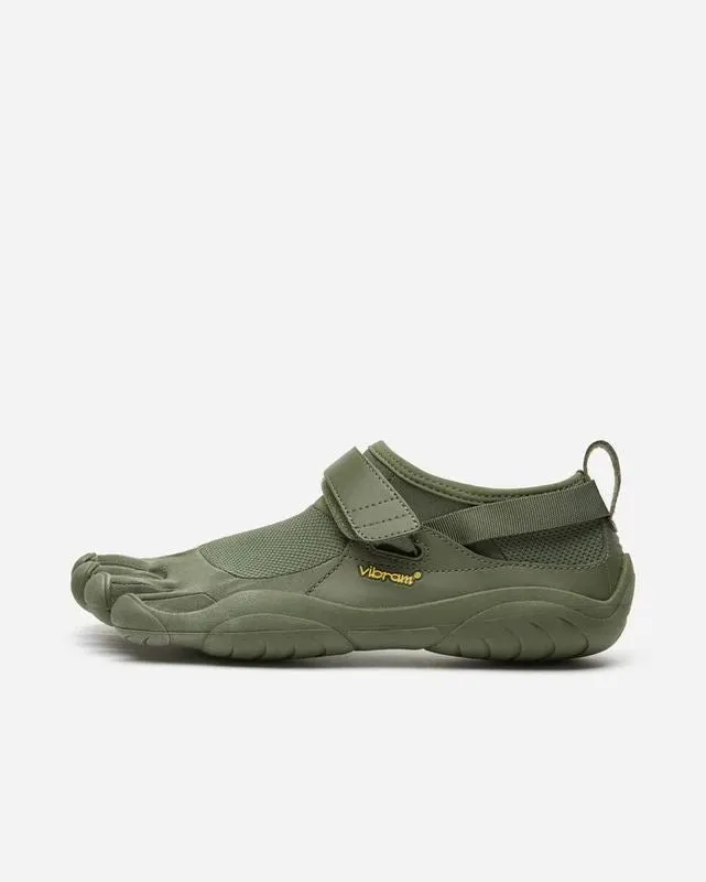 Vibram KSO VINTAGE Ladies Five Fingers Shoes Barefoot Feel Footwear - Military Green