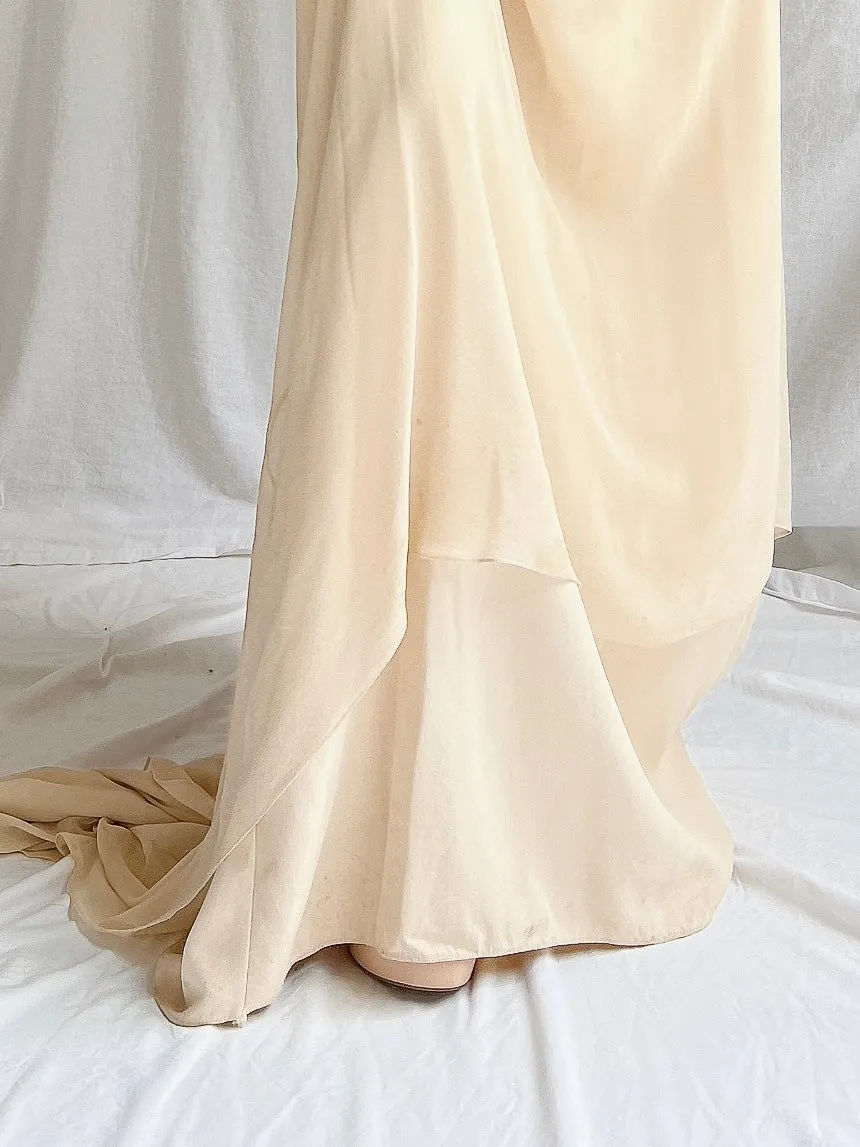 Vintage Philip Lim Silk Graped Gown - S