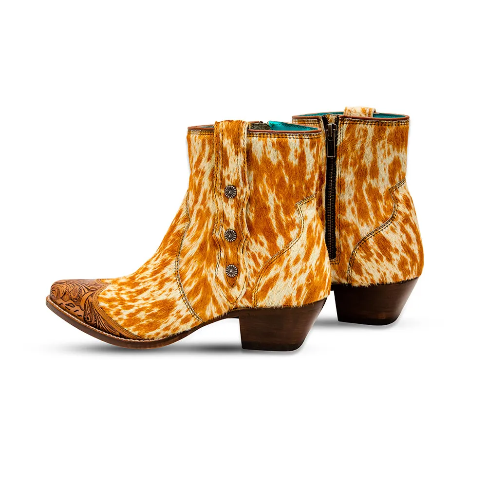 Westro Western Hand-Tooled Booties