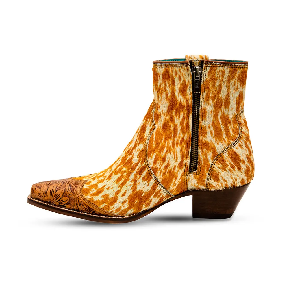 Westro Western Hand-Tooled Booties