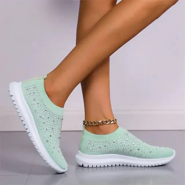 Women's Flat Stone Sneakers