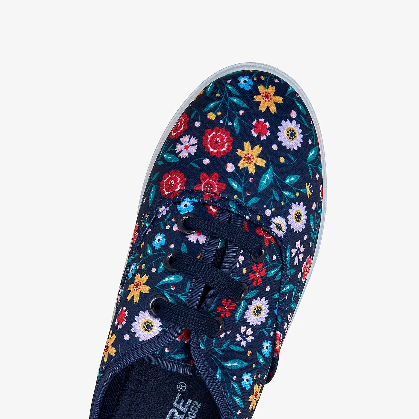 Women's Floral Print Sneakers