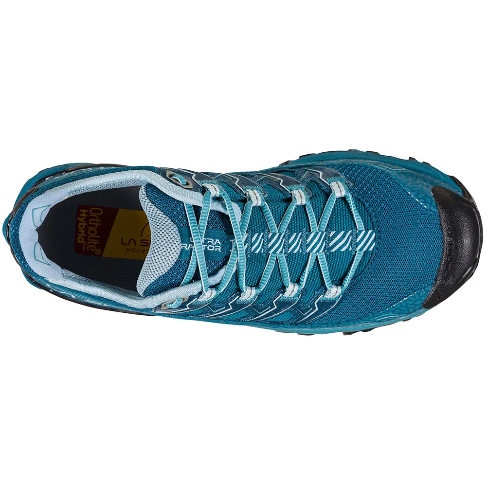 Women's La Sportiva Ultra Raptor II Color: Ink/ Topaz