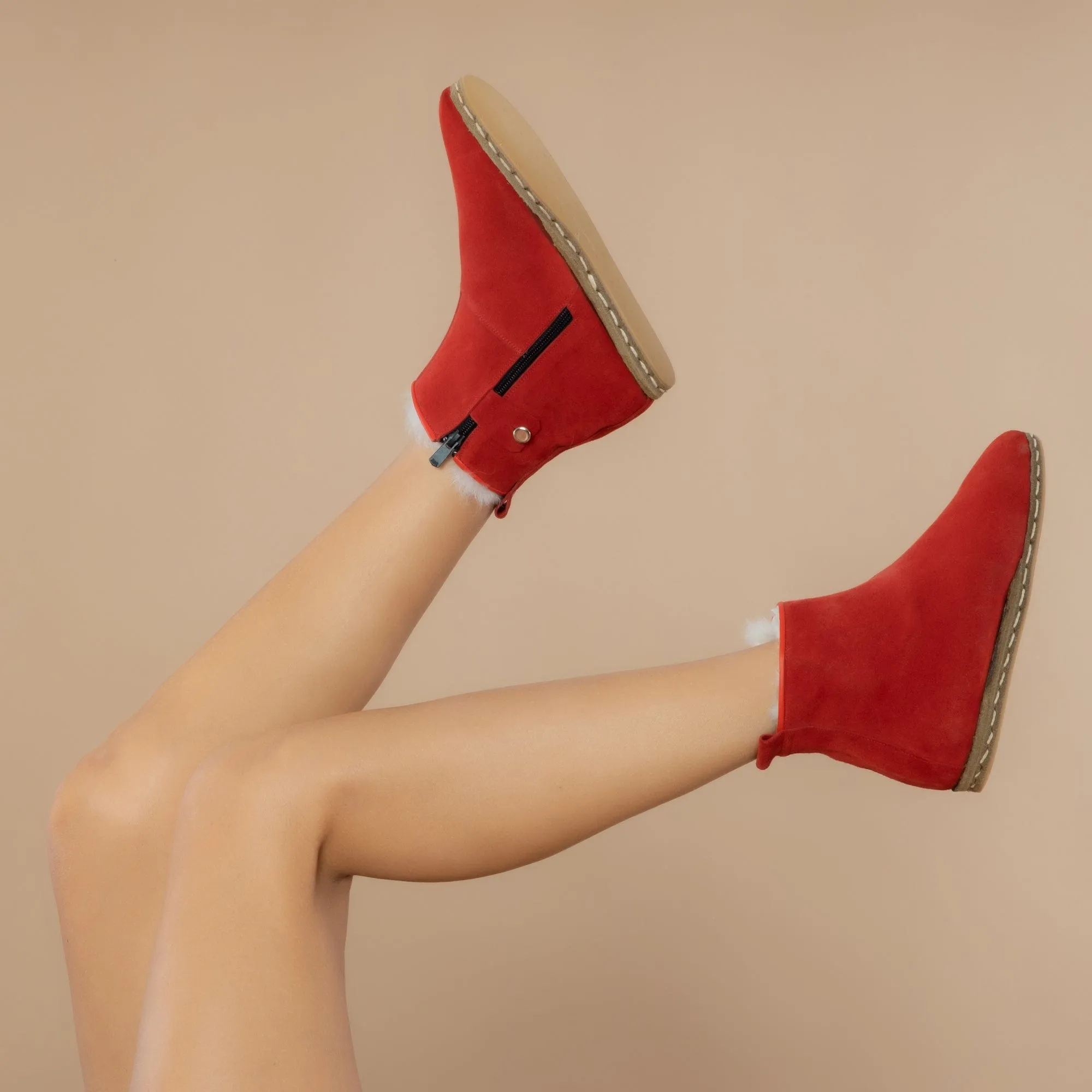 Women's Red Boots