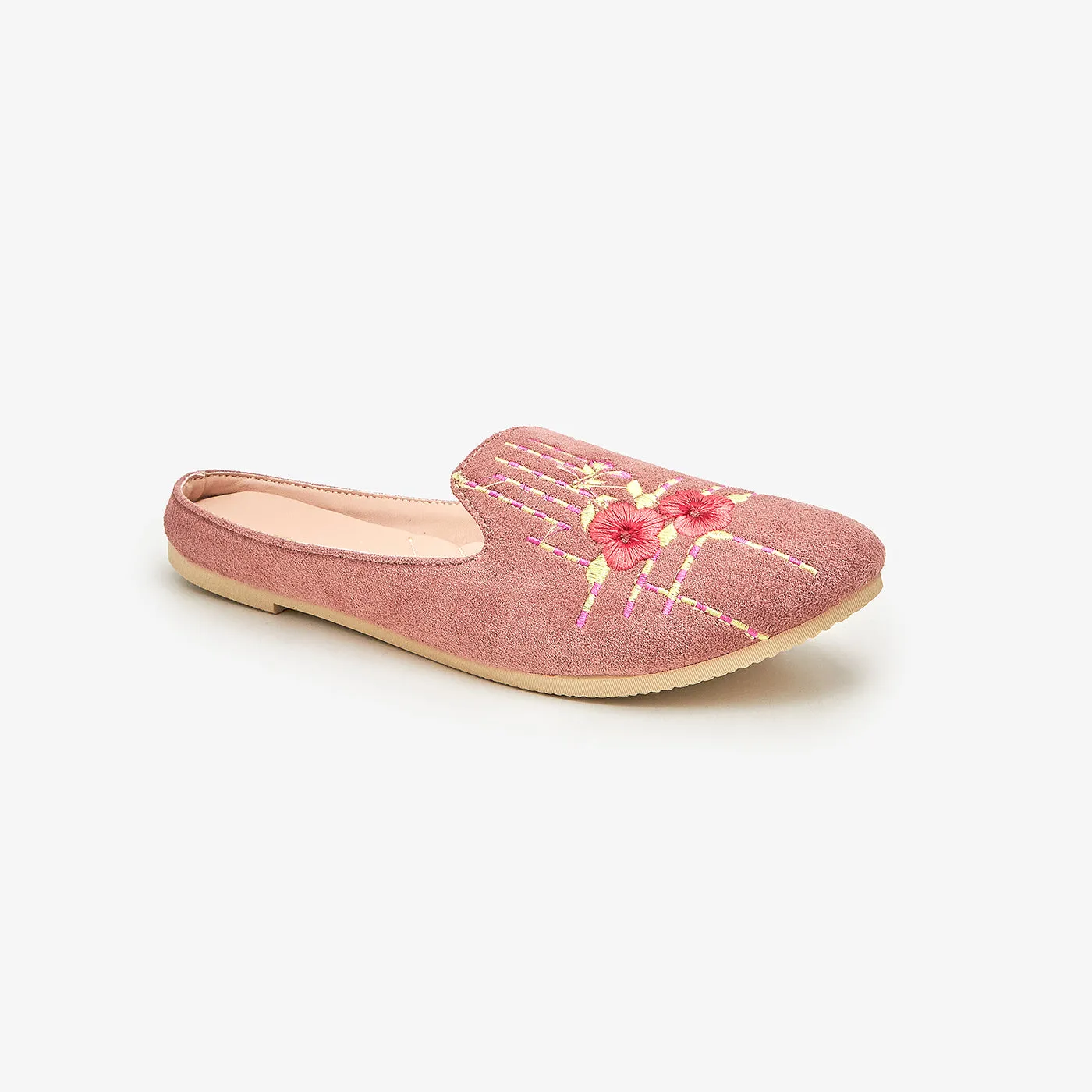 Women's Textile Mules